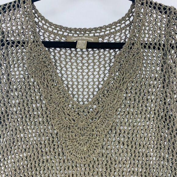 Tommy Bahama Knit Mesh Top Sz XS - Picture 2 of 6